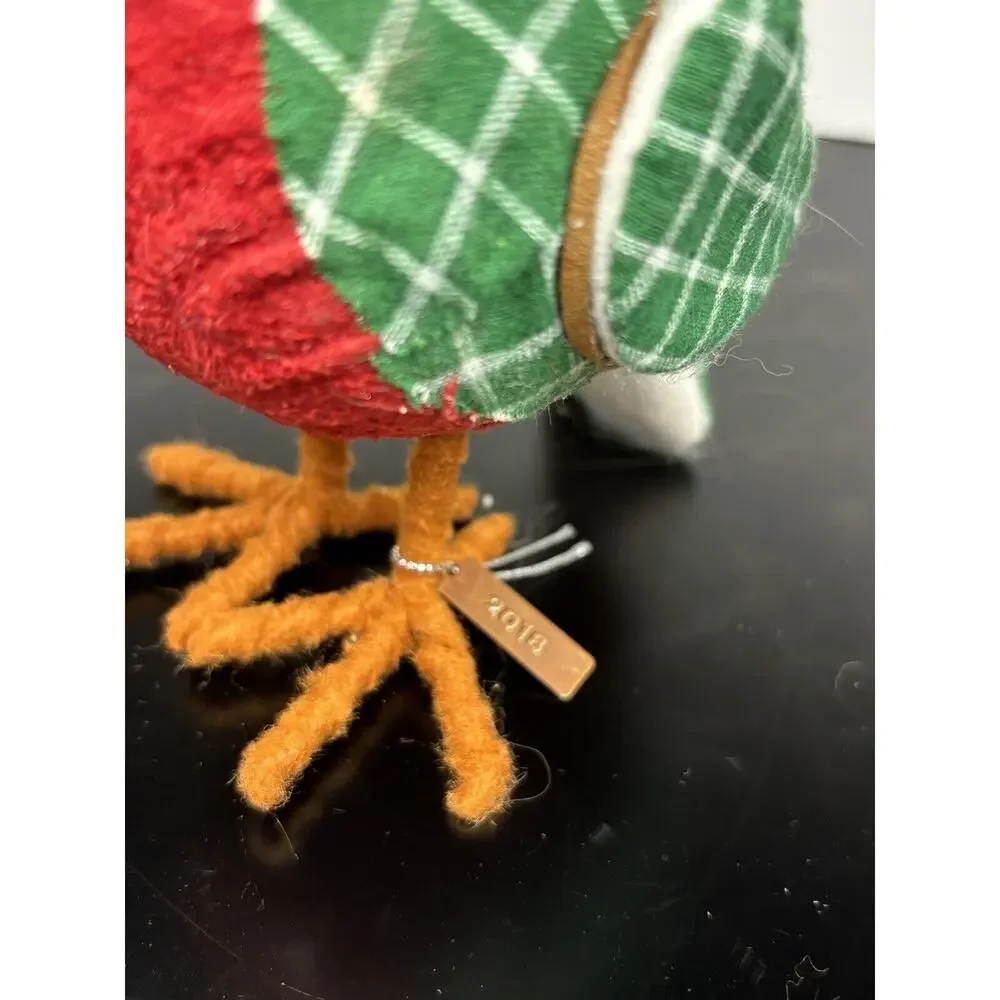 Target Wondershop 2018 Featherly Friends MAUS Christmas‎ Fabric Bird W/ Backpack